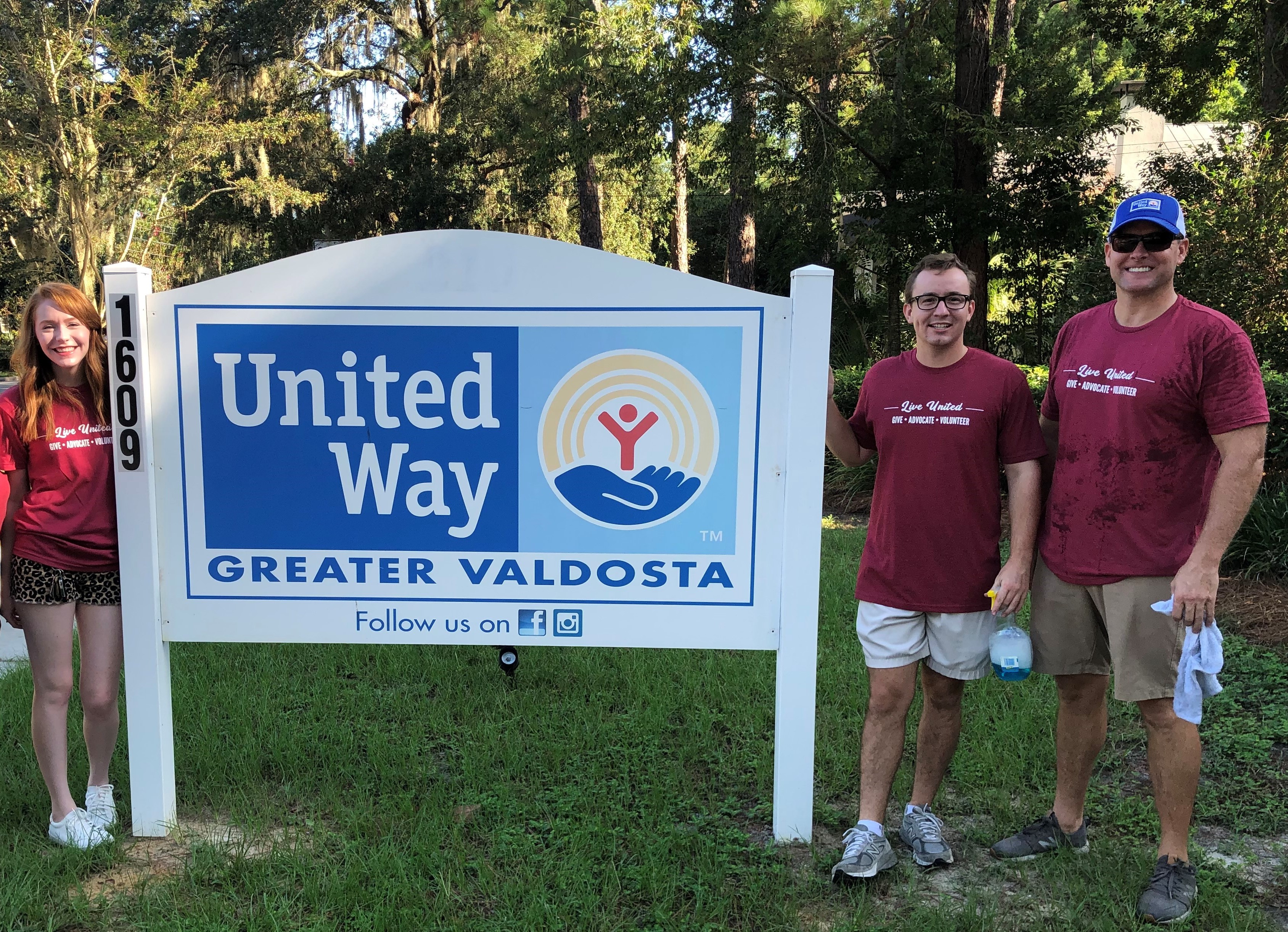 Coleman Talley participated in the 2019 Greater Valdosta Untied Way Day of Caring