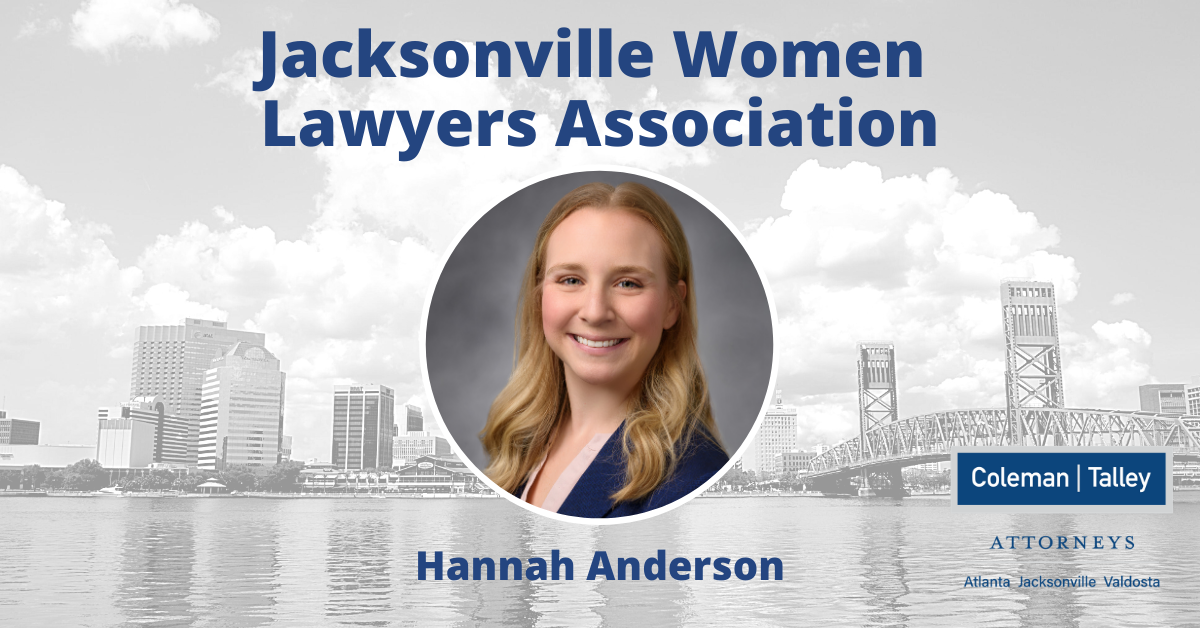 Jacksonville Women Lawyers Association - Hannah Anderson