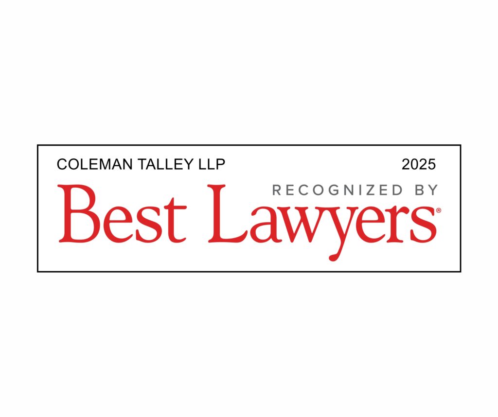 Coleman Talley Attorneys Recognized in The Best Lawyers in America® and Best Lawyers: Ones to Watch® in America