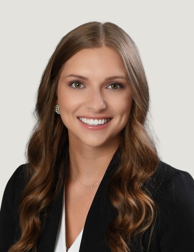Jaylee B. Layfield, Associate Attorney at Coleman Talley LLP, wearing a black blazer and white blouse.